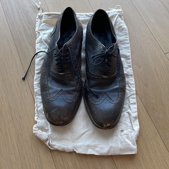 Cole Haan x Nike Air Colton Leather Oxford Shoes - Picture 10 of 13